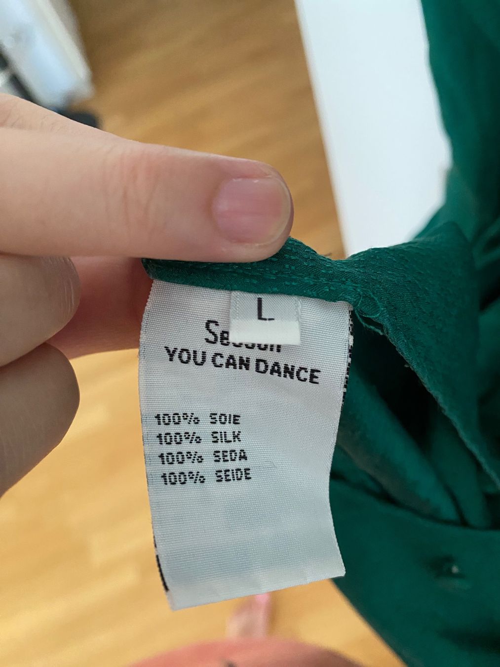 Sessun Robes: Sessun kleid sommer grun seide 100% – Défectueux à Zürich par isa_m7cn 5