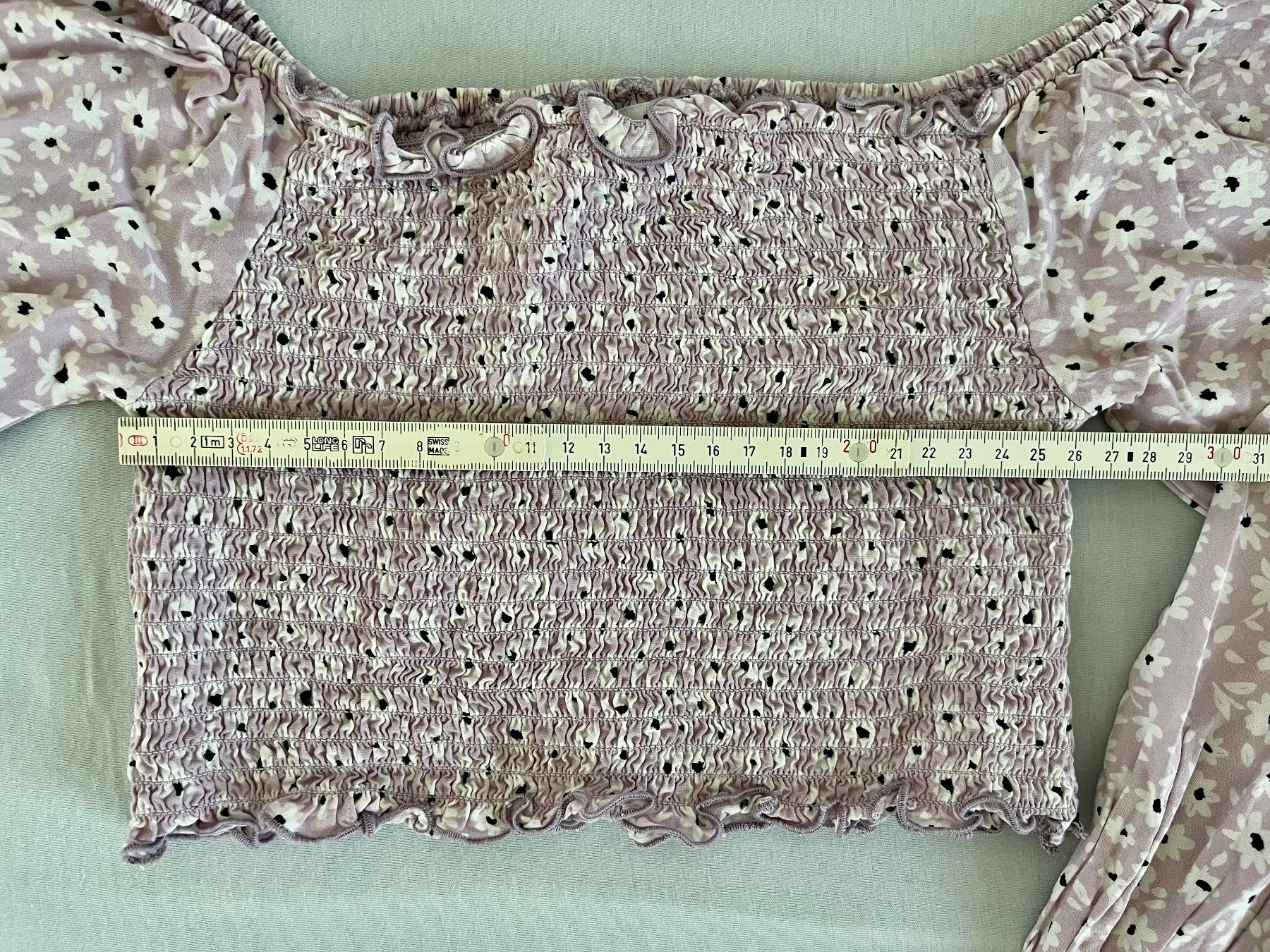 Tops: Haut à manches bouffantes taille S – D'occasion à Le Crêt-p-Semsales par staglione69 2