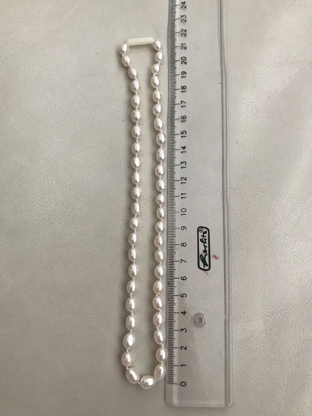 Perle (finte): Süsswasserperle Kette (Neu) – Nuovo e nell'imballaggio originale da glattbrugg venduto da tto_9tyc