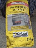 Weber Malerspachtel extra fein 15 kg neu