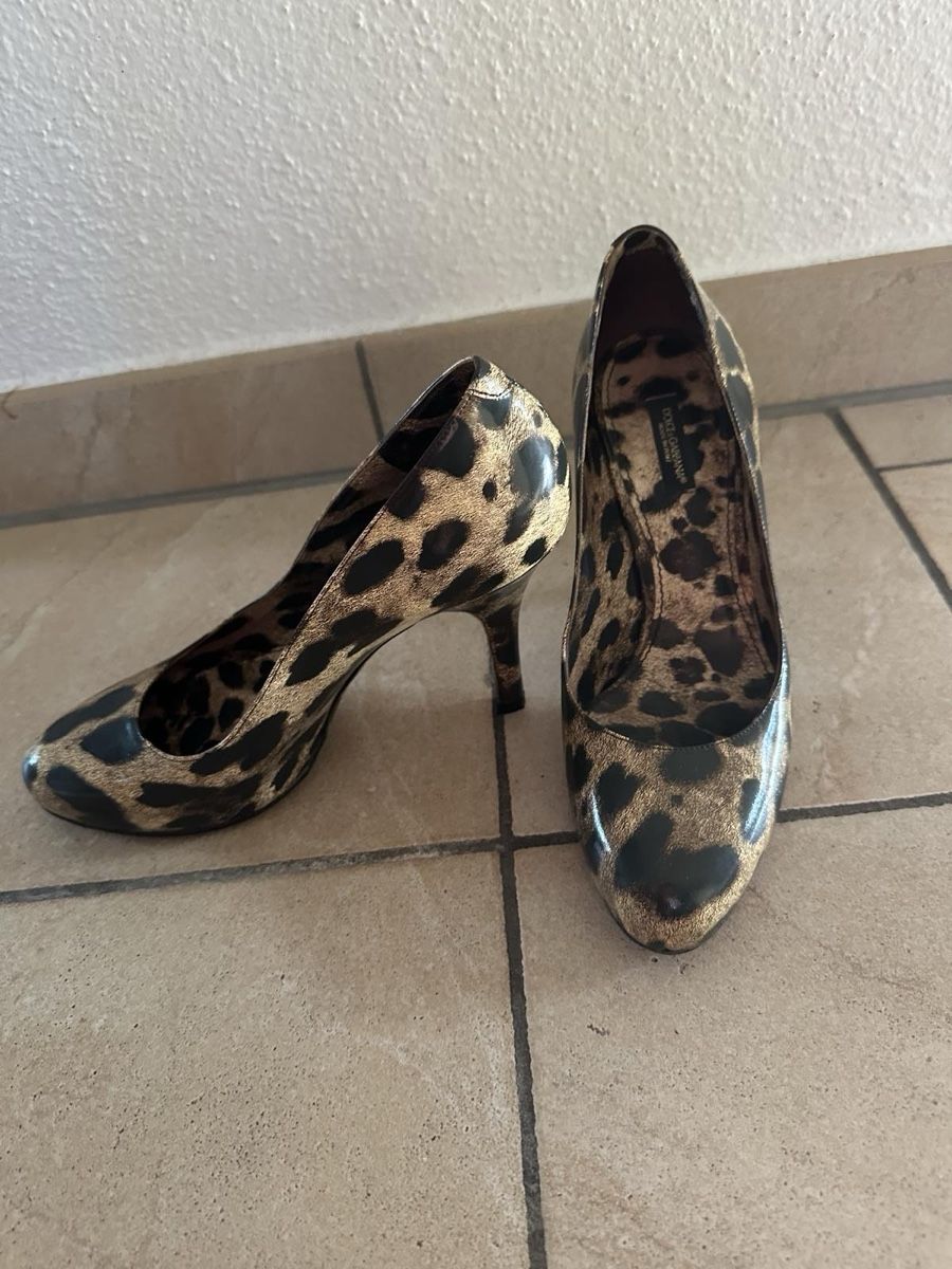 Pompe & Parti di ricambio: Dolce & Gabbana leopard print pumps Size 38 – Usato da Forch venduto da sba_g2b8 7