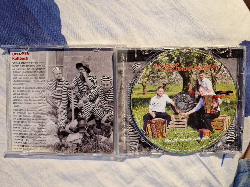 CD: Ländlertrio Chaltbächlergruess: Moscht Mönds Eim Gäh – Usato da Brittnau venduto da Zibu 2