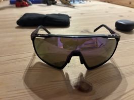 Sportbrille Uvex mit Etui