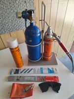 Autogenanlage Gas Kartusche Set Werkzeug Zubehör