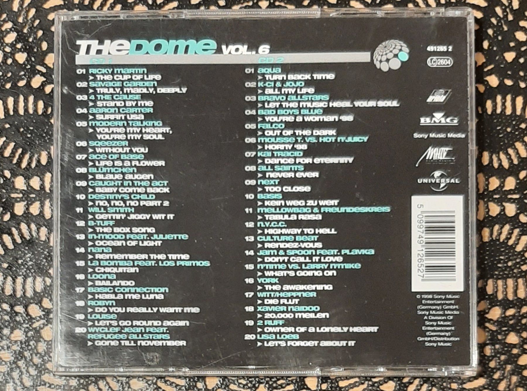 CD: The Dome Vol. 6, Doppel-CD 1998, Hit Compilation, Sampler – Usato da Amriswil venduto da Celini3 1