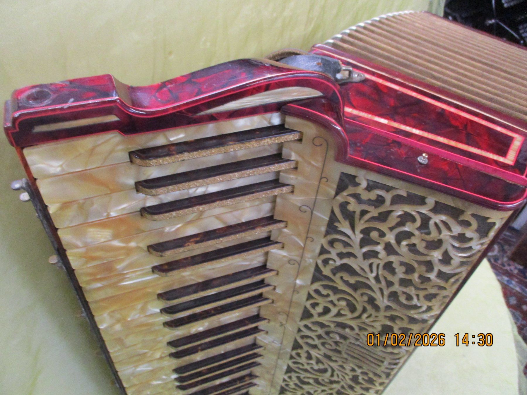 Hohner Musikinstrumente: Akkordeon Hohner Morino 5555 – Gebraucht aus Jegenstorf von Oktavio 5