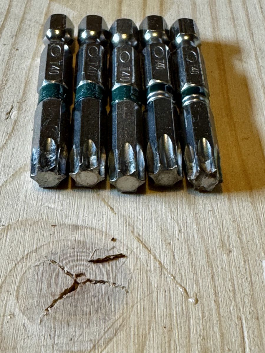 Facom Tutti gli attrezzi: 5 Stk. Torx Bits T40 - Facom Gebraucht Top Zustand  – Usato da Brunnen venduto da Holz-style 3