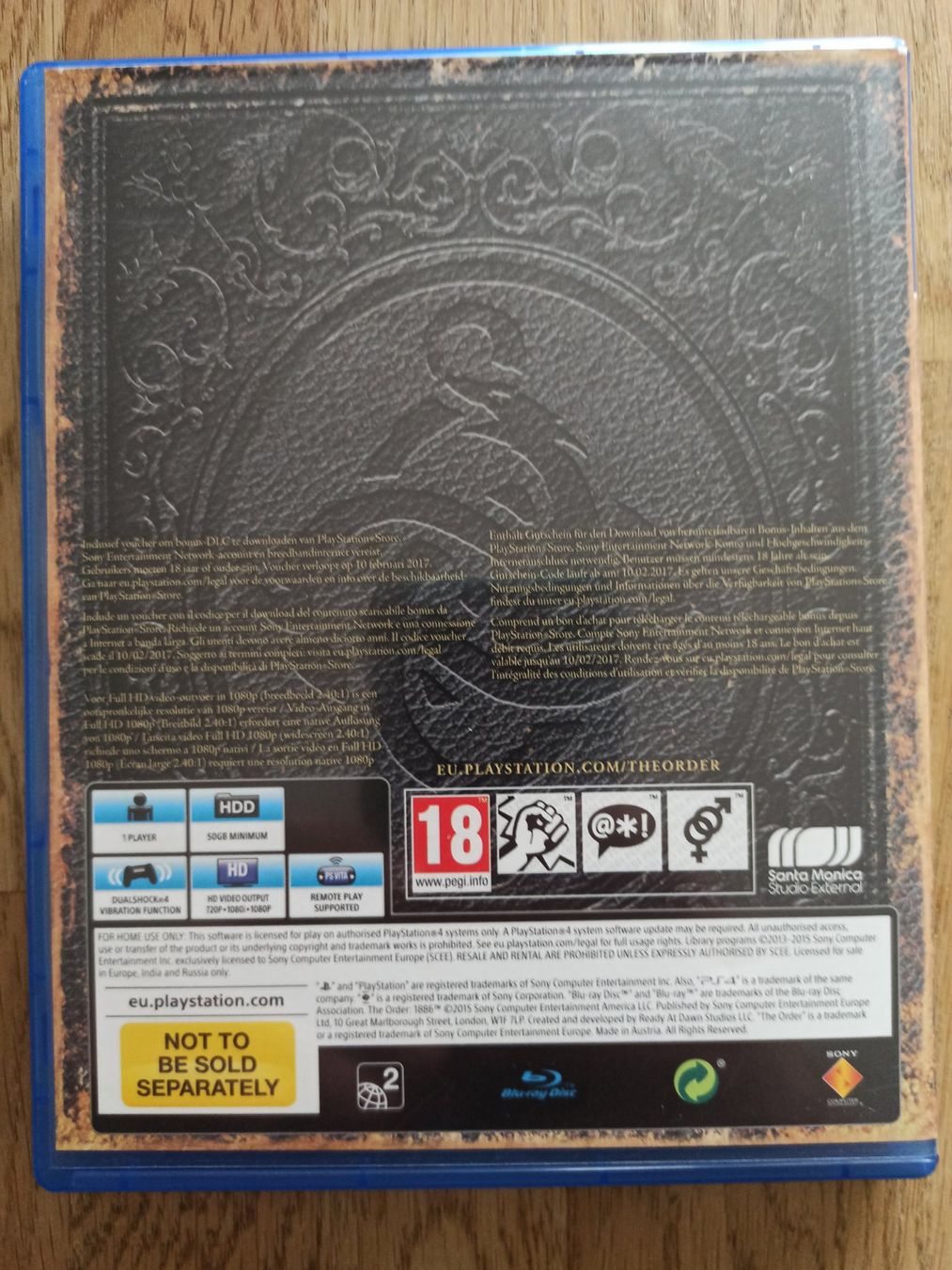 Giochi: The Order 1886 PS4 / PS5  TOP – Usato da Oberweningen venduto da mar_87mx 1