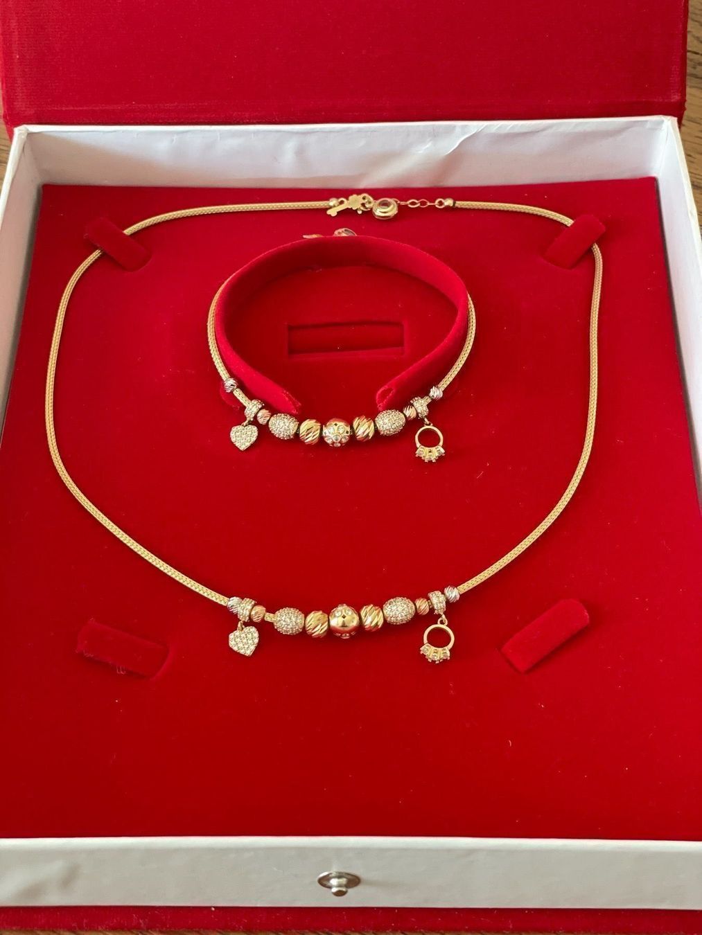Ketten: Goldset Halskette - Armband Gold – Neu (gemäss Beschreibung) aus Zürich von Gadgets2020 5