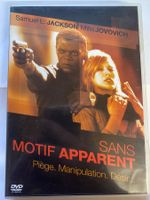 DVD Film "Motif Apparent" Samuel L. Jackson Milla Jovovich