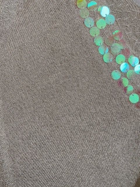 Topshop Tops: Joli haut 'Topshop' argenté, S – Gebraucht aus Grund b. Gstaad von PlageNeige 6