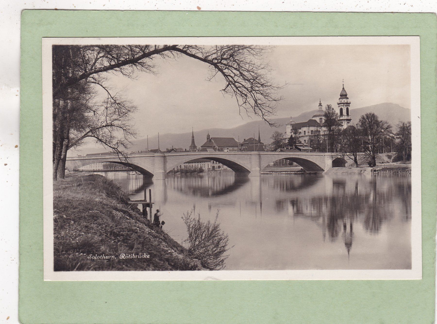 Cartoline postali: Solothurn Rötibrücke 1931 – Usato da Herisau venduto da Lisegrat2008