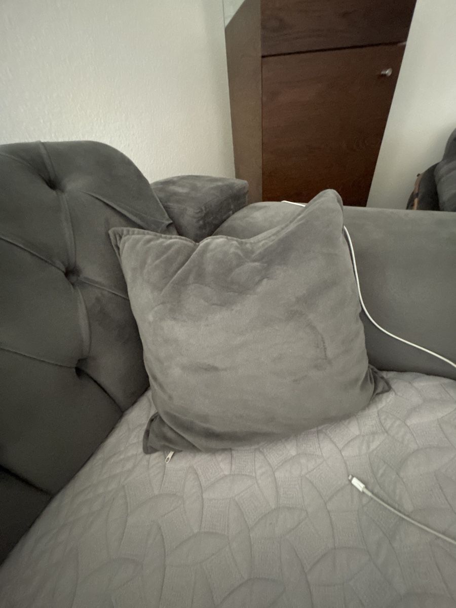 Sofas: Graues Sofa-Set, 3+3 Sitzer & Sessel, Top Zustand! – Gebraucht aus Olten von ami_rbd6 2