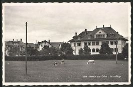 Arnex sur Orbe, le Collège, datée 1939