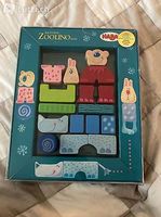 HABA Zoolino Maxi Holzbausteine Steckspiel