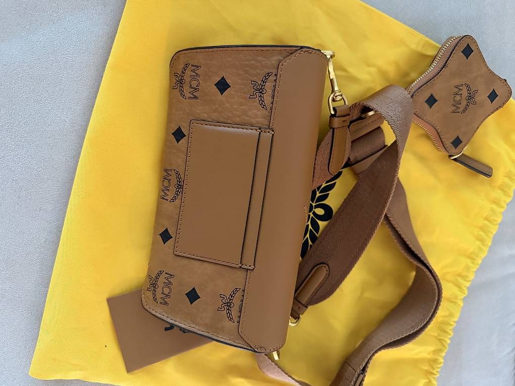 Mcm Taschen für Damen: MCM Diamond Umhängetasche cognac – Gebraucht aus Engelburg von Suneschii2005 3