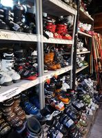 Chaussures de skis et SKIS enfants/adultes pas cher BUDGET