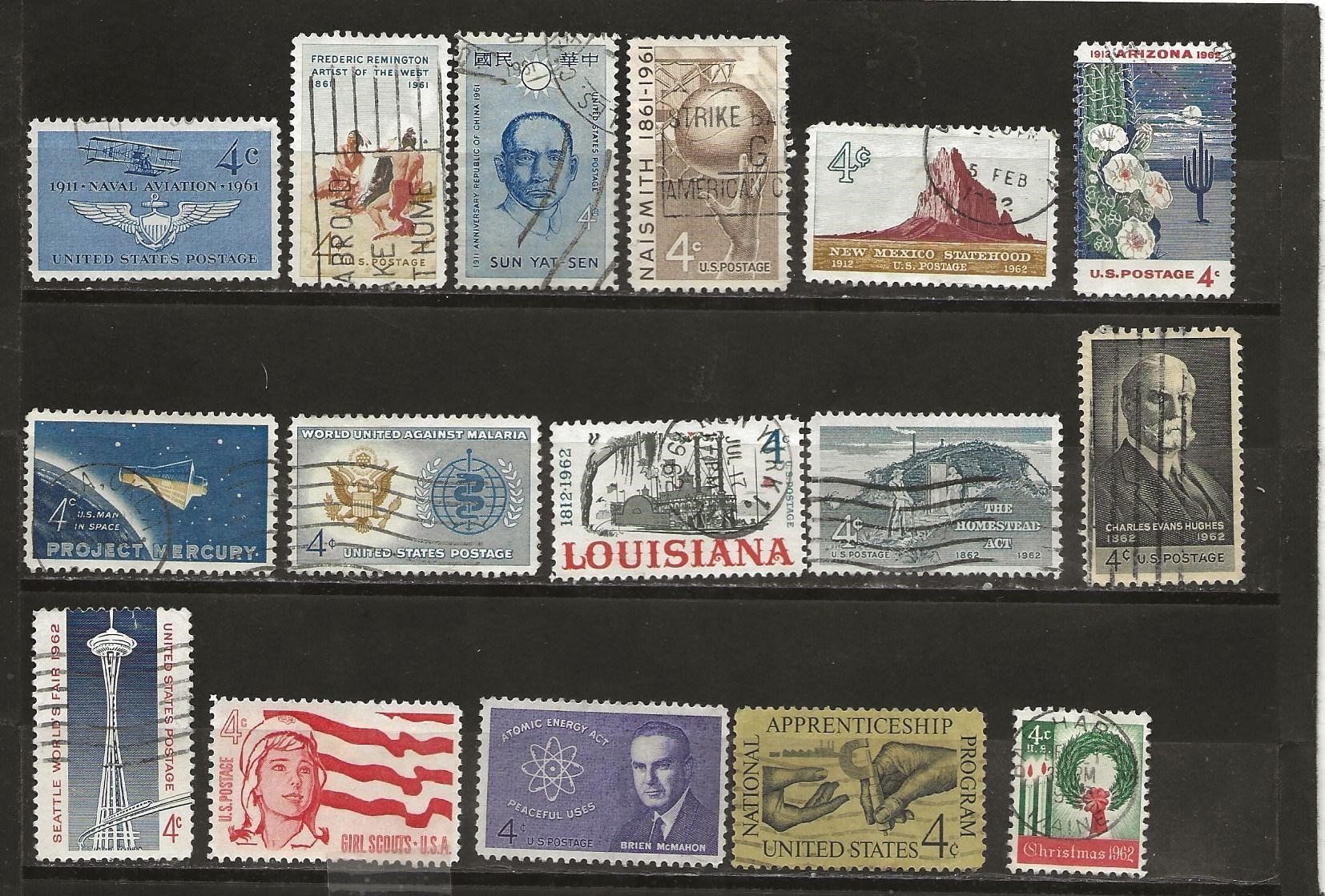 Tous les timbres: USA 1960 ... – D'occasion à Sion par PierreP01 2