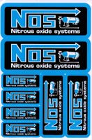 NOS N.O.S. Aufkleber Sticker 1,Bogen 27 x 18 cm Tuning ST369