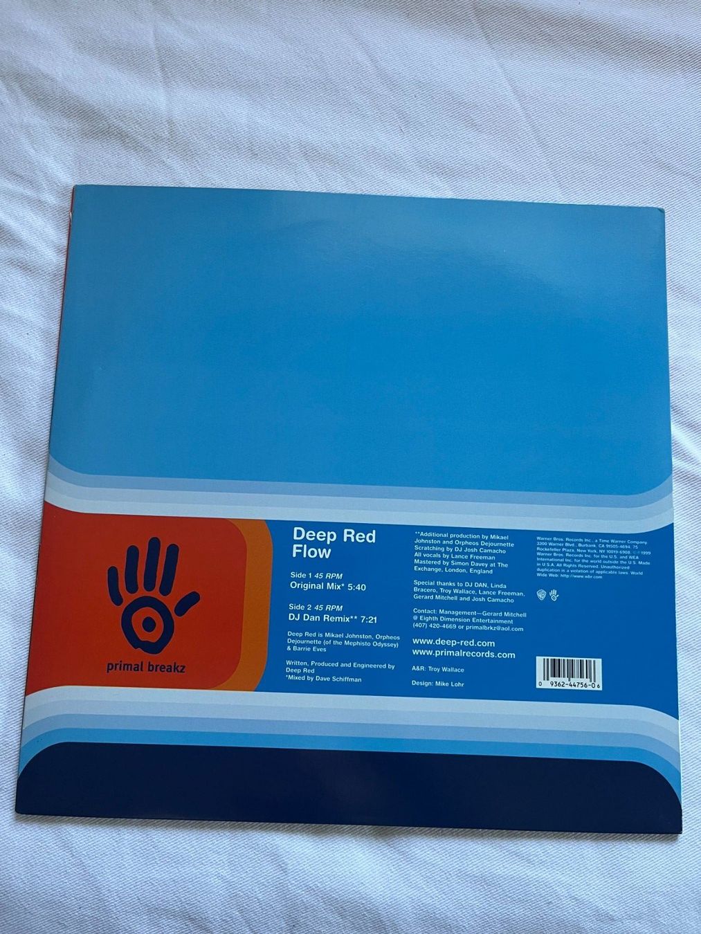 Dischi in vinile: Deep Red - Flow (12") Vinyl Maxi – Usato da Effretikon venduto da ChrisLamberger 1