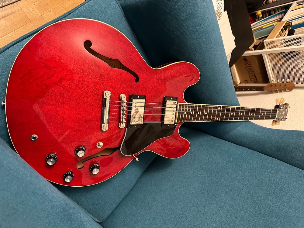 Gibson ES-335 Dot Reissue 60s Cherry Red (Neu (gemäss Beschreibung)) in ...