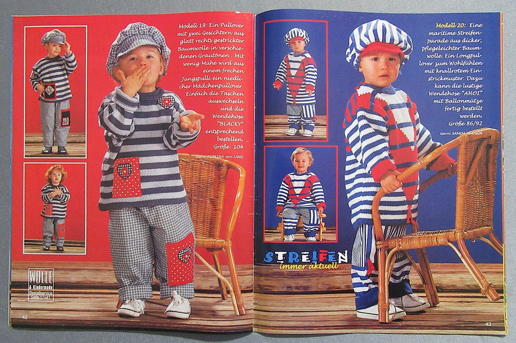 Riviste & Magazine: Strickheft Bambino - Power - Stricken & Nähen – Usato da Auenstein venduto da Padabimbim 7