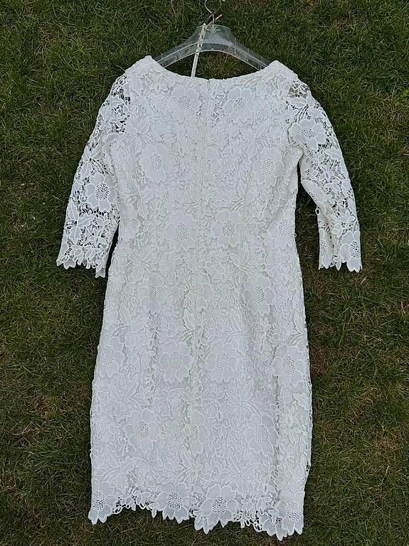 Comma Vestiti: Comma white dress - size S - as new! – Nuovo (secondo la descrizione) da Zürich venduto da Vera_Ma