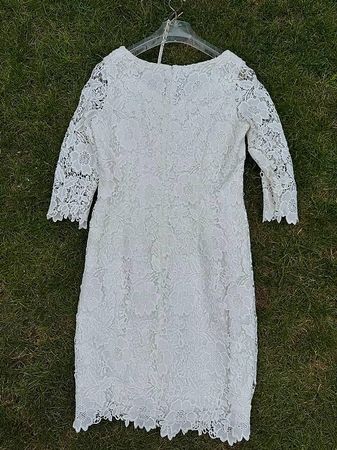 Comma white dress - size S - as new!