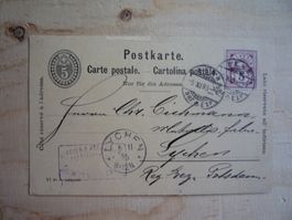 Postkarte, Bern, 5.XI.95