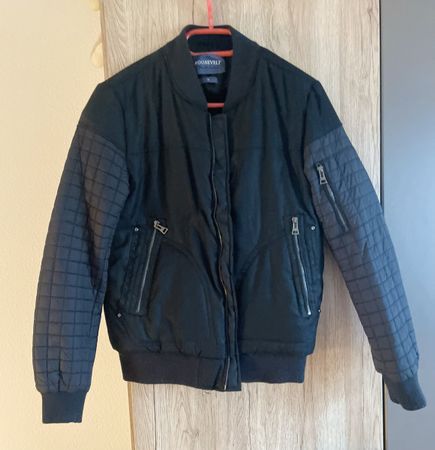 Herren Jacke gefüttert  Gr. S, schwarz,Top Zustand