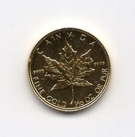 (1029) Canada, 1983, ⅒ Unze, stgl