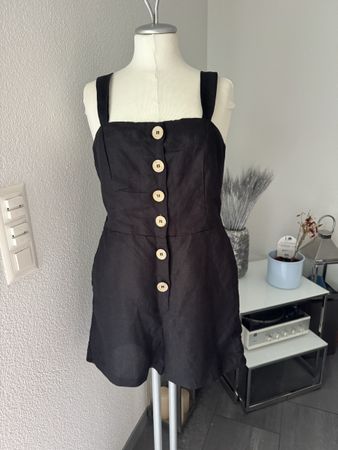 Jumpsuit kurz schwarz MNG Grösse M guter Zustand
