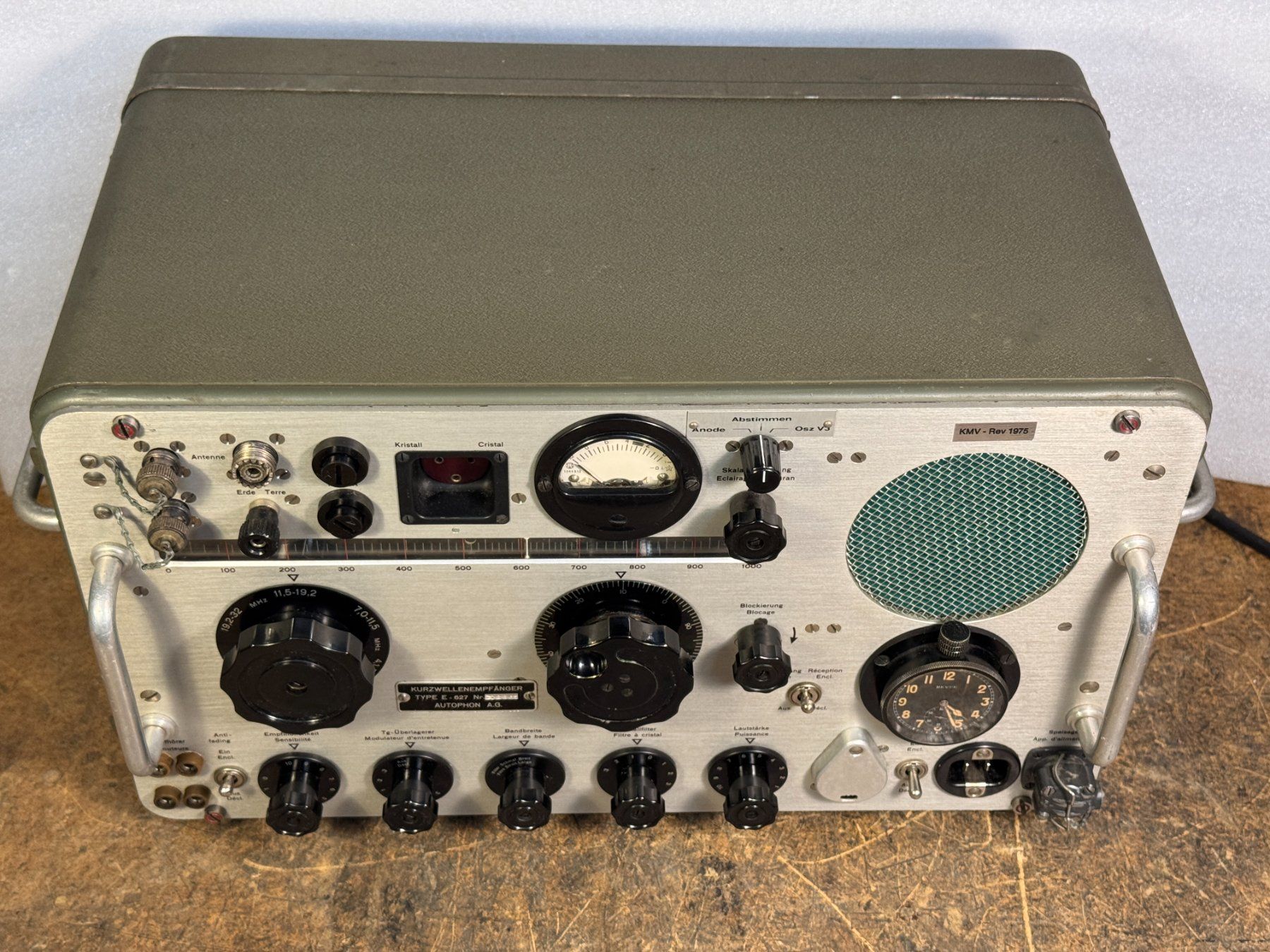 Funktechnik: Empfangsanlage E-627 Autophon – Gebraucht aus Ins von funkflieger 4