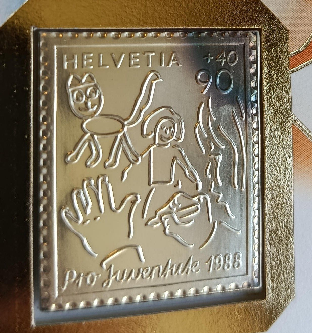 Medaglie: Numisbrief Rechnen mit Silbermedaille ab 1 Fr. !! – Usato da Luzern venduto da Vreneli_1 1