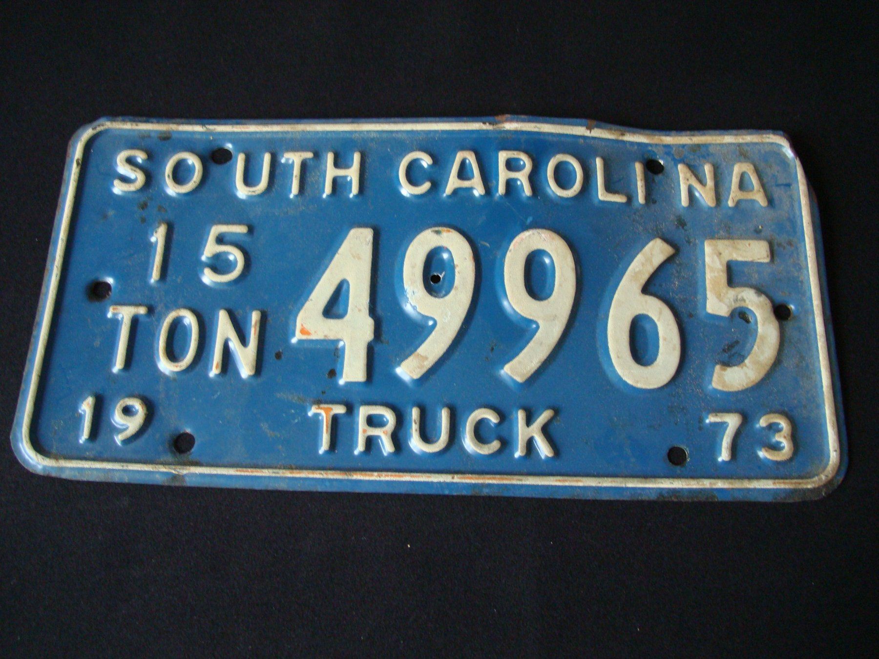 Schilder: SOUTH CAROLINA 49965 – Gebraucht aus Scherz von 5246