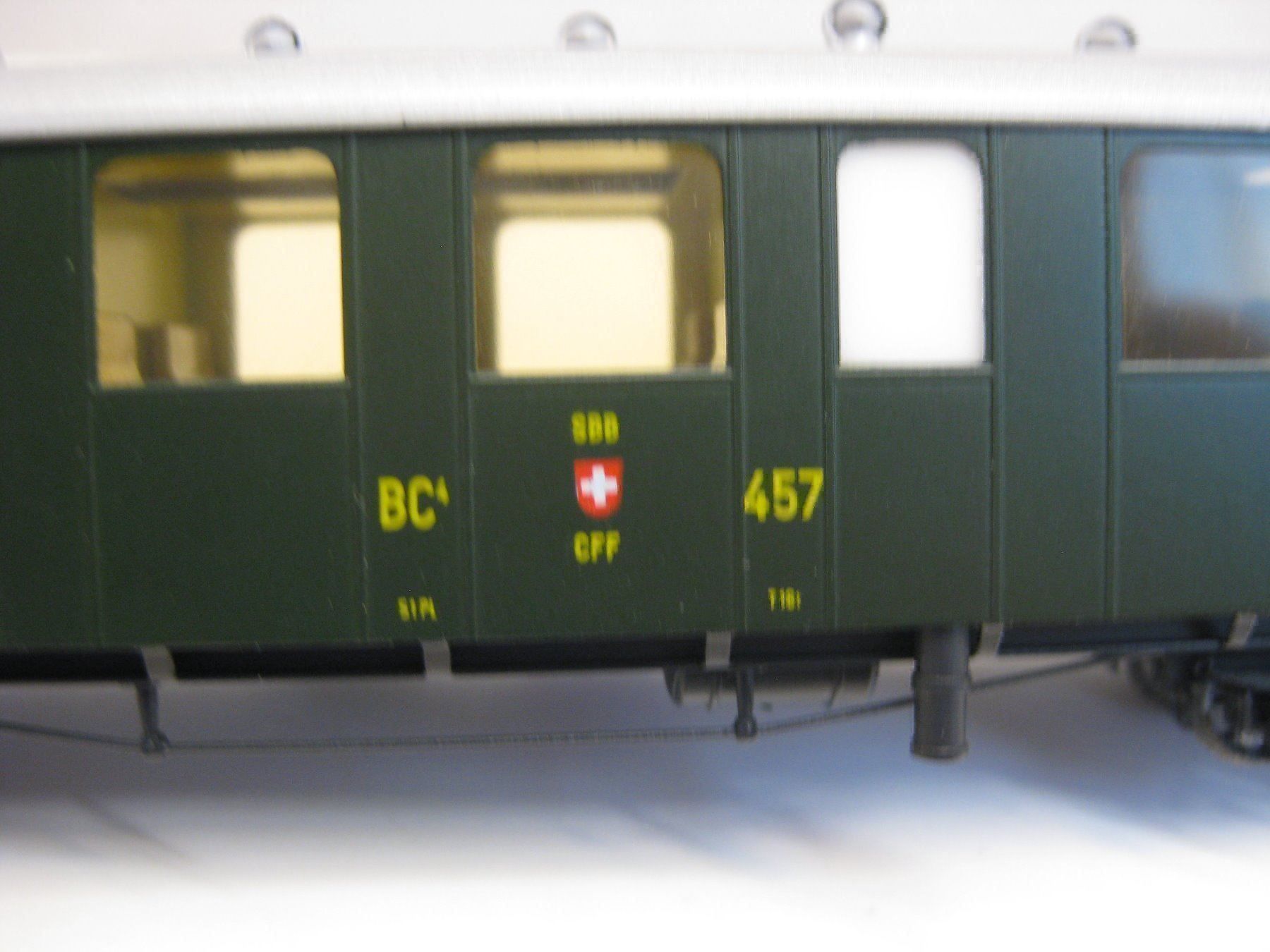 HRF Modelleisenbahnen: H R F, BC4 457 SBB-Brünig  Plattform 1781-4, oder BC 451 – Gebraucht aus Buchs ZH von swiss-train 1