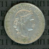 CHF___0.20 1957 -vz 20 Rappen