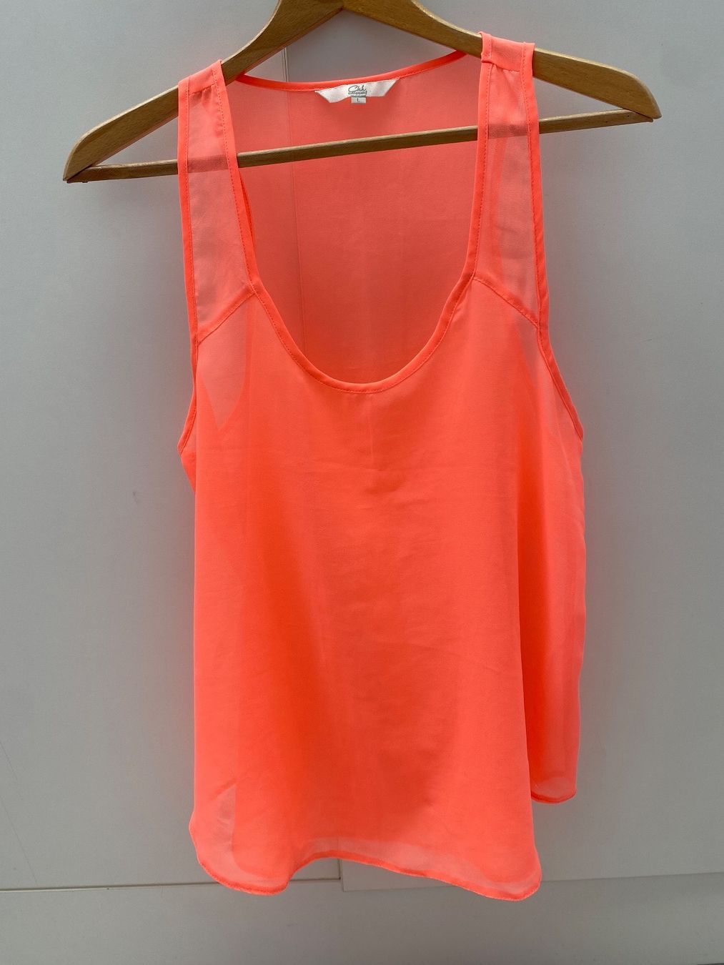 T-shirts: Tshirt Gr.L orange transparent – D'occasion à Wädenswil par JJ15