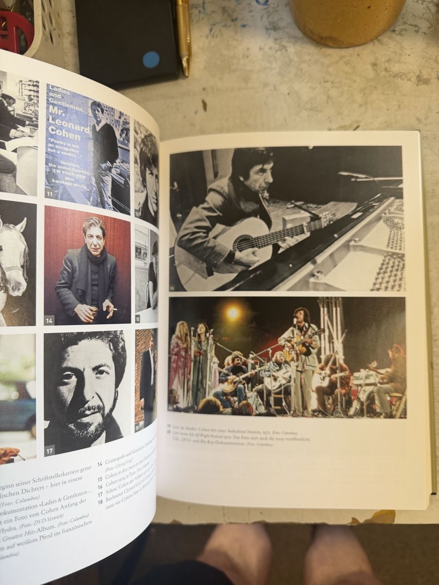 Libri: Leonard Cohen: Titan der Worte – Usato da Dietikon venduto da Buchantiqdietikon 1