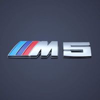 BMW M5 HINTEN 3D M LOGO EMBLEM