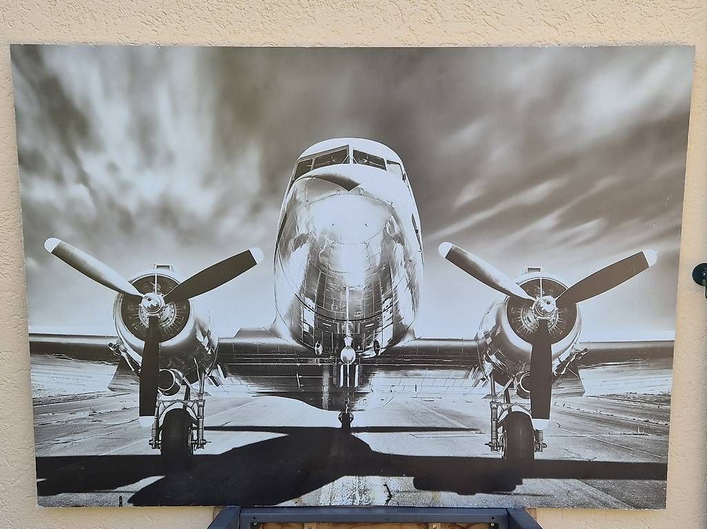 Poster & Bilder: Affiche avion DC-3 – Gebraucht aus Crans VD von tgdis 1