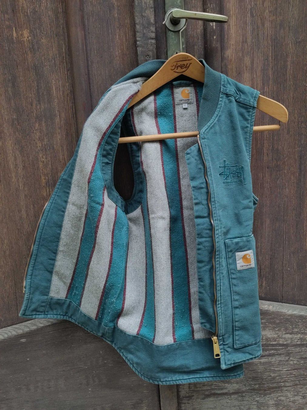 Carhartt Gilet & Giacche: Carhartt Weste Petrolfarben – Usato da Dornach venduto da mar_nzl5 2