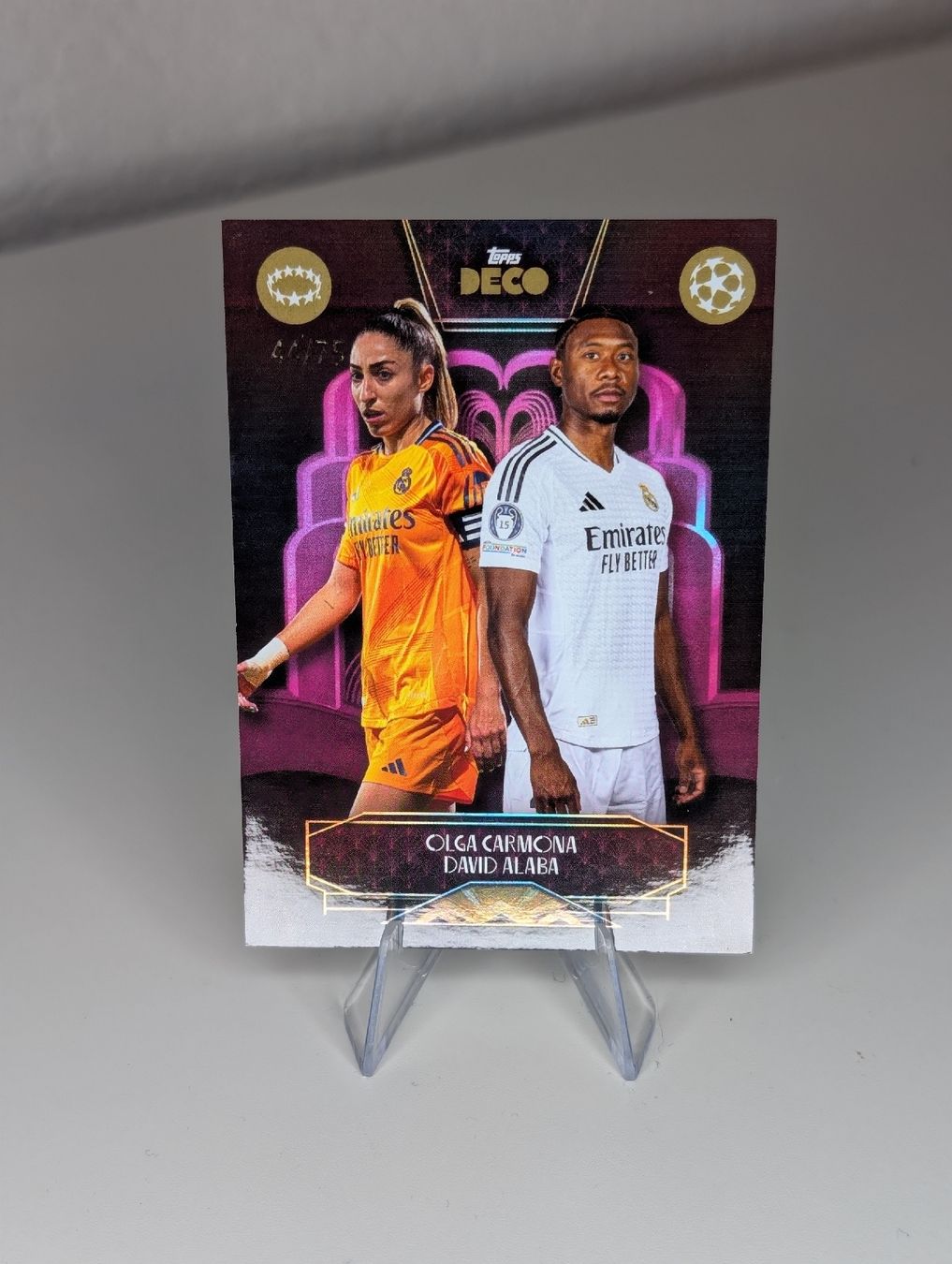 Topps Carte collezionabili: Carmone & Alaba 44/75 Real Madrid Topps Deco – Nuovo (secondo la descrizione) da Hunzenschwil venduto da BRPCards