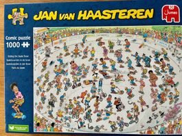 Puzzle JAN van HAASTEREN - Skateboarden in der Bowl