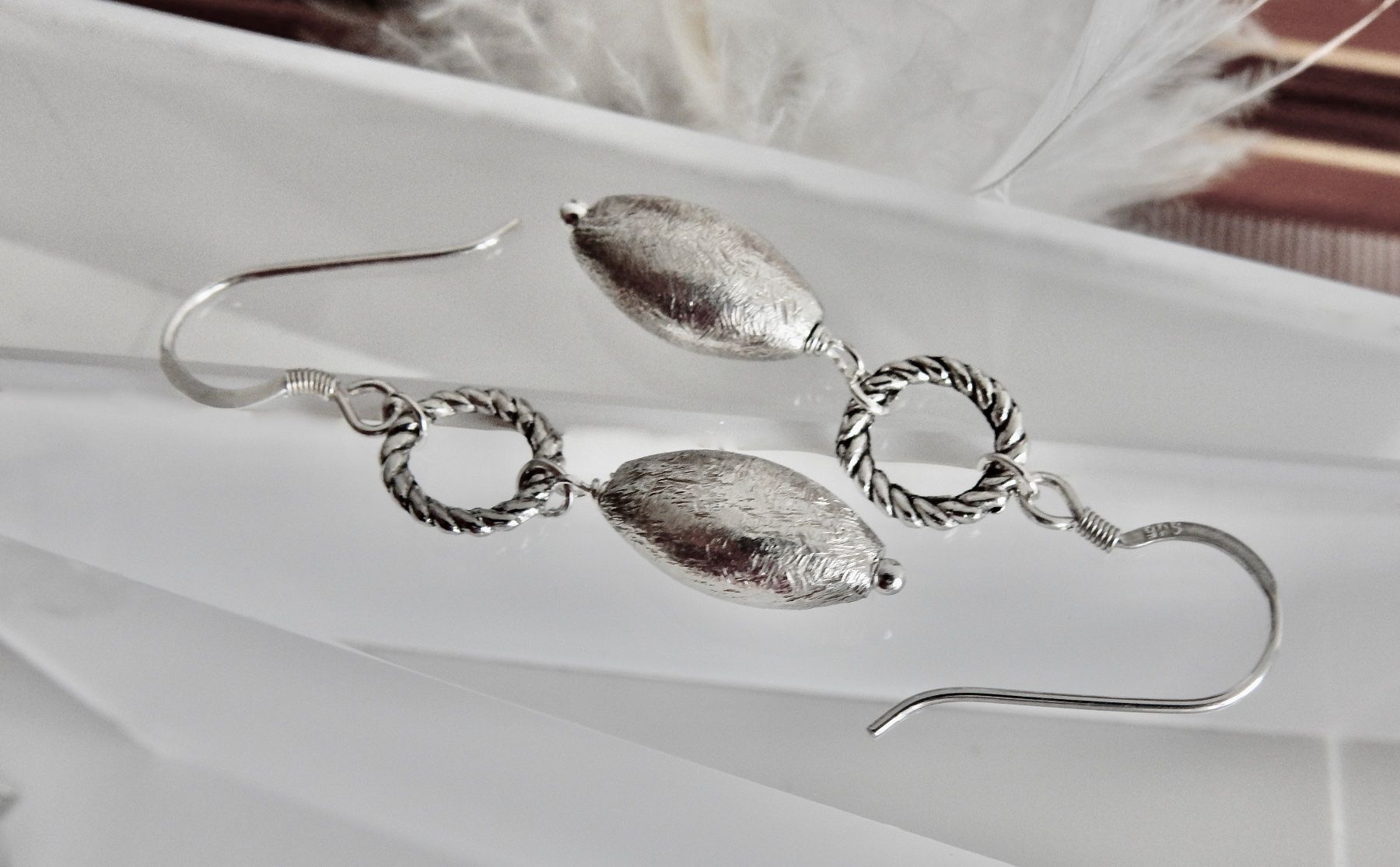 Orecchini pendenti & Orecchini a lobo: Silber Ohrringe! – Nuovo e nell'imballaggio originale da Allschwil venduto da Weyli18
