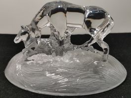 Cristal d'Arques France Famille Cheval