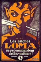 Les Encres Loma ca.1916 Plakat