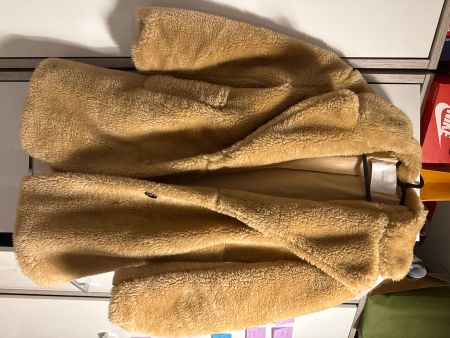 Damen Teddy Mantel Bershka beige Farbe Grösse S gebraucht