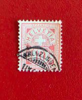 WERTZIFFER 55 WEISSES PAPIER STEMPEL KREUZLINGEN THURGAU