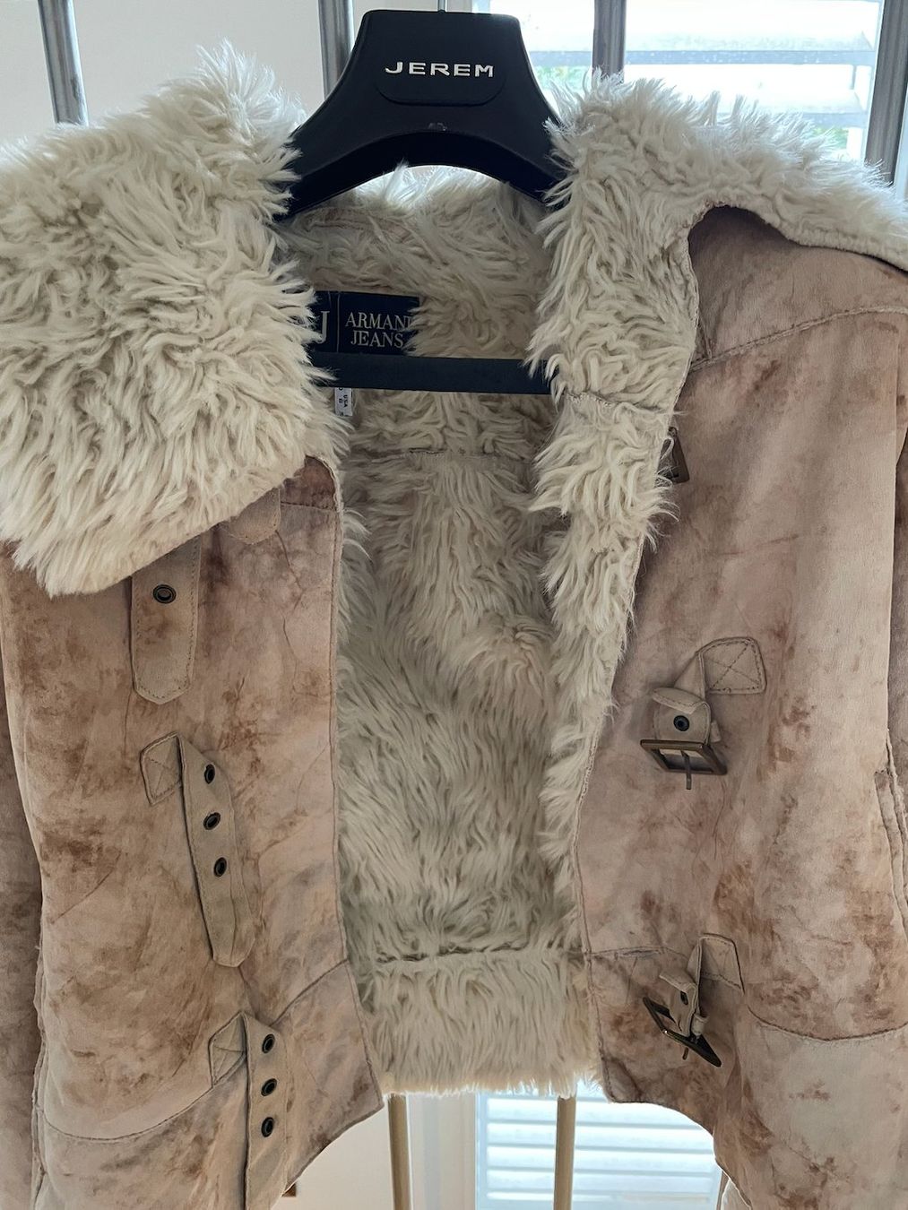 Giacche: ARMANI Jeans Beige Jacket, size S – Usato da Crans VD venduto da RM0709 2